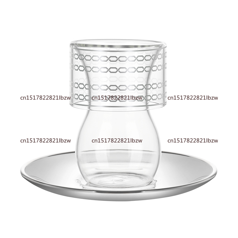 Coffee Tea And Sugar Set - طقم فناجين شاي وقهوة فاخر مطلي