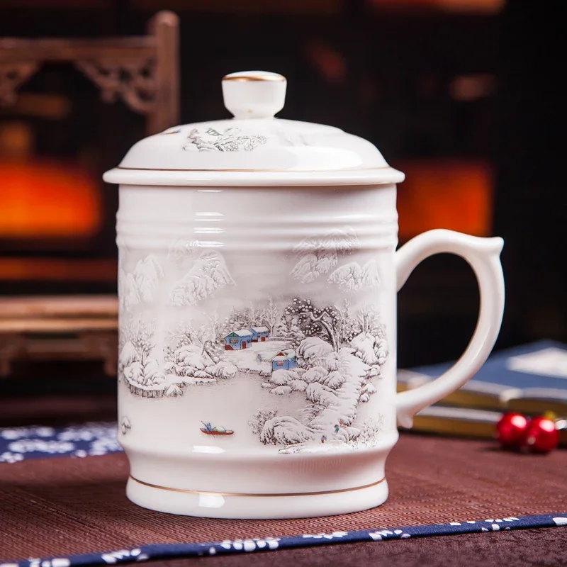 Coffee Tea In Chinese - كوب شاي صيني تقليدي سعة 900