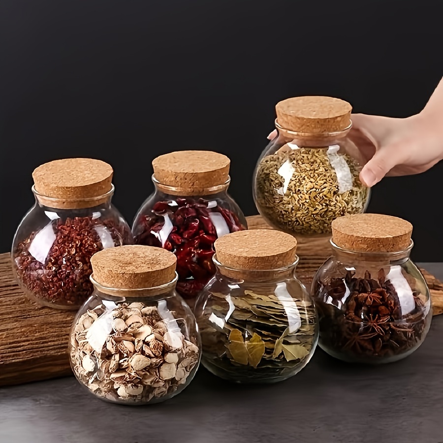 Coffee Tea Sugar Canisters - علبة تخزين زجاجية شفافة ، وعاء