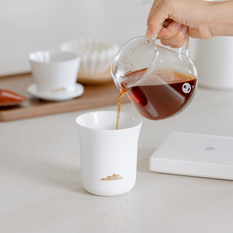 Coffee Tea And Sugar Set - TIMEMORE مانا تذوق كوب رائحة فنجان