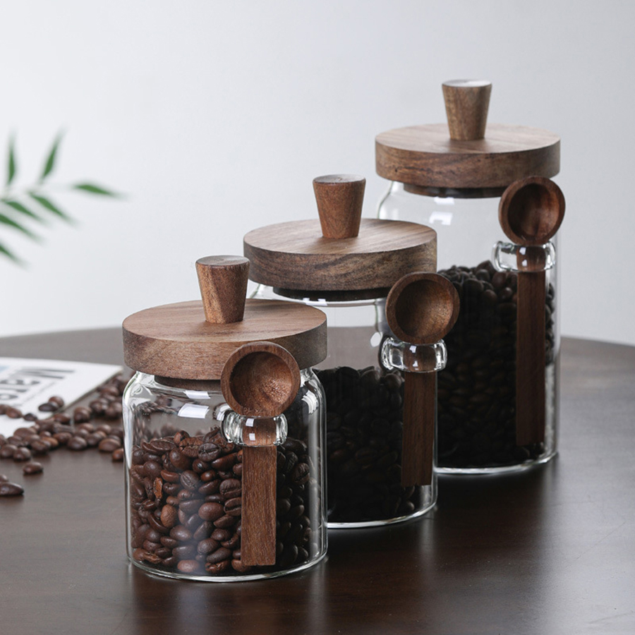 حاويات تخزين المواد الغذائية ا - مراجعة Coffee Tea Organizer وسعره