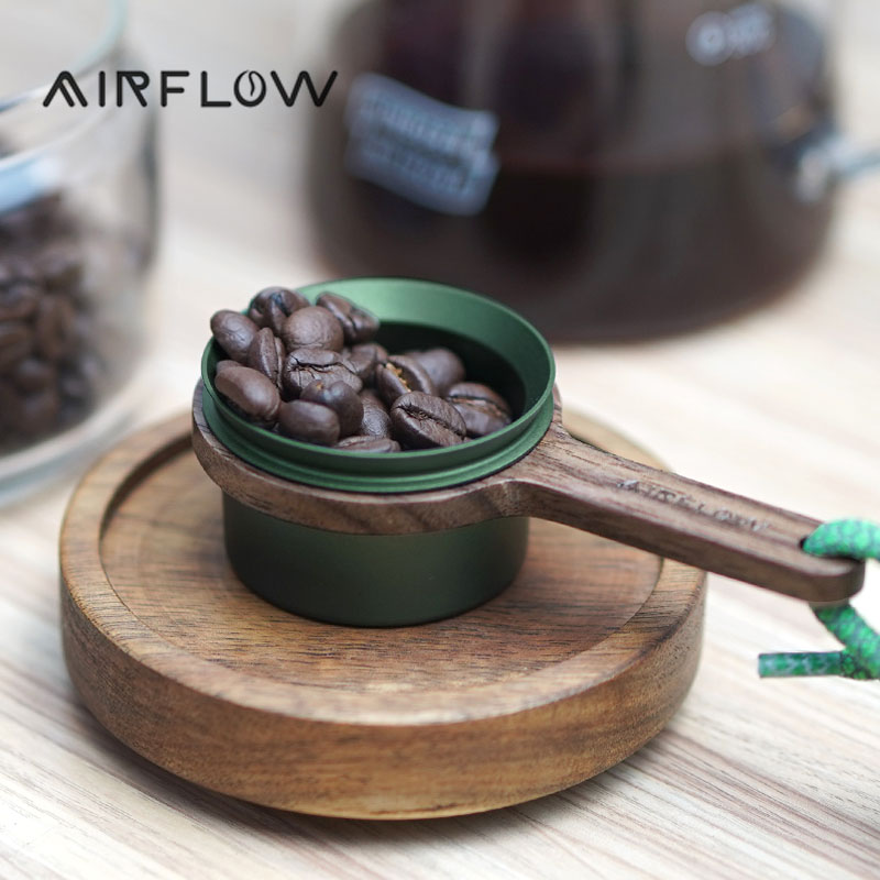 AIRFLOW ملعقة قهوة خشبية طويلة - مراجعة Coffee Tea Sugar وسعره