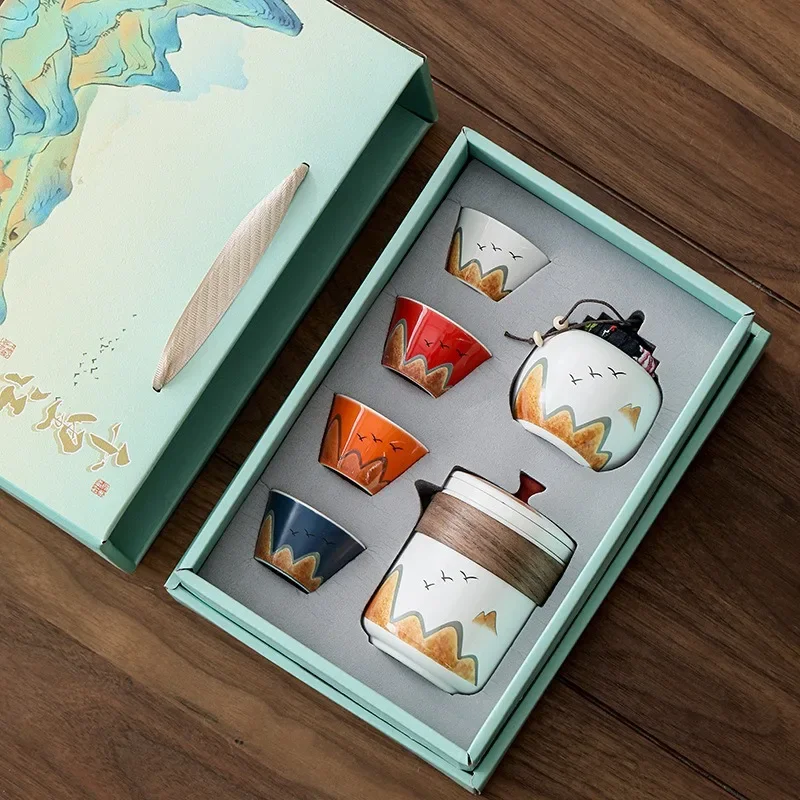 صندوق هدايا، كوب شاي سيراميك ع - مراجعة Coffee Tea Canister Set وسعره