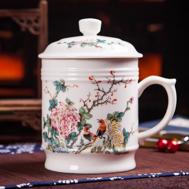 كوب شاي صيني تقليدي سعة 900 مل - مراجعة Coffee Tea In Chinese وسعره