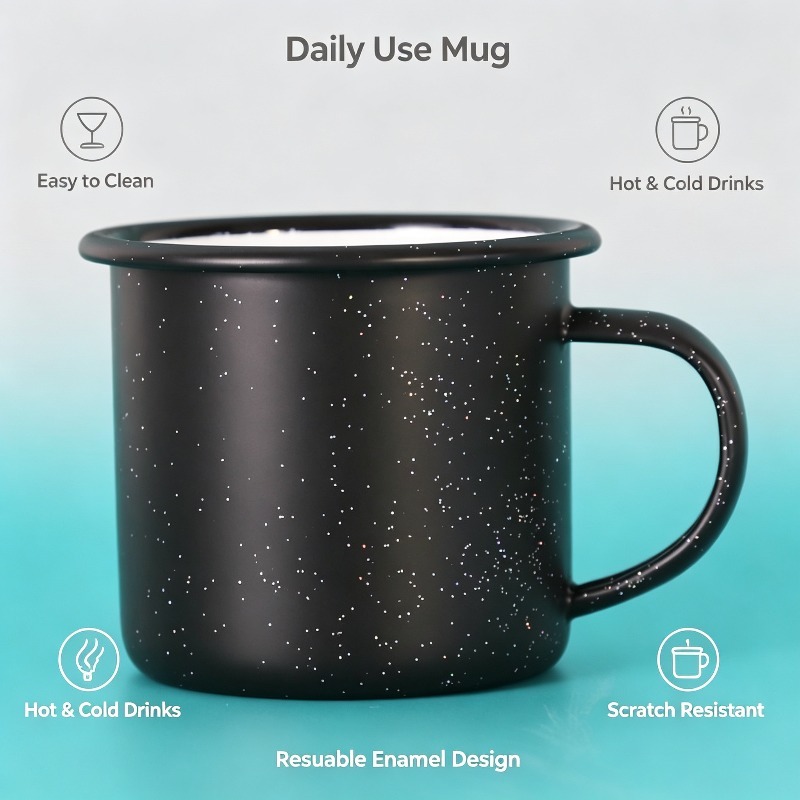 كوب مينا عتيق بنمط النجوم المن - مراجعة Coffee Tea Equipment وسعره