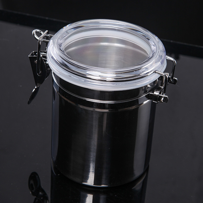 علبة محكمة الإغلاق من الفولاذ  - مراجعة Coffee Tea And Bean وسعره