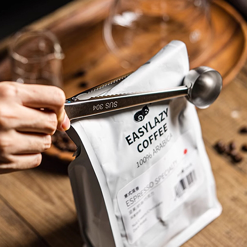 ملقط قهوة جديد من الفولاذ المق - مراجعة Coffee Tea Bean Leaf وسعره