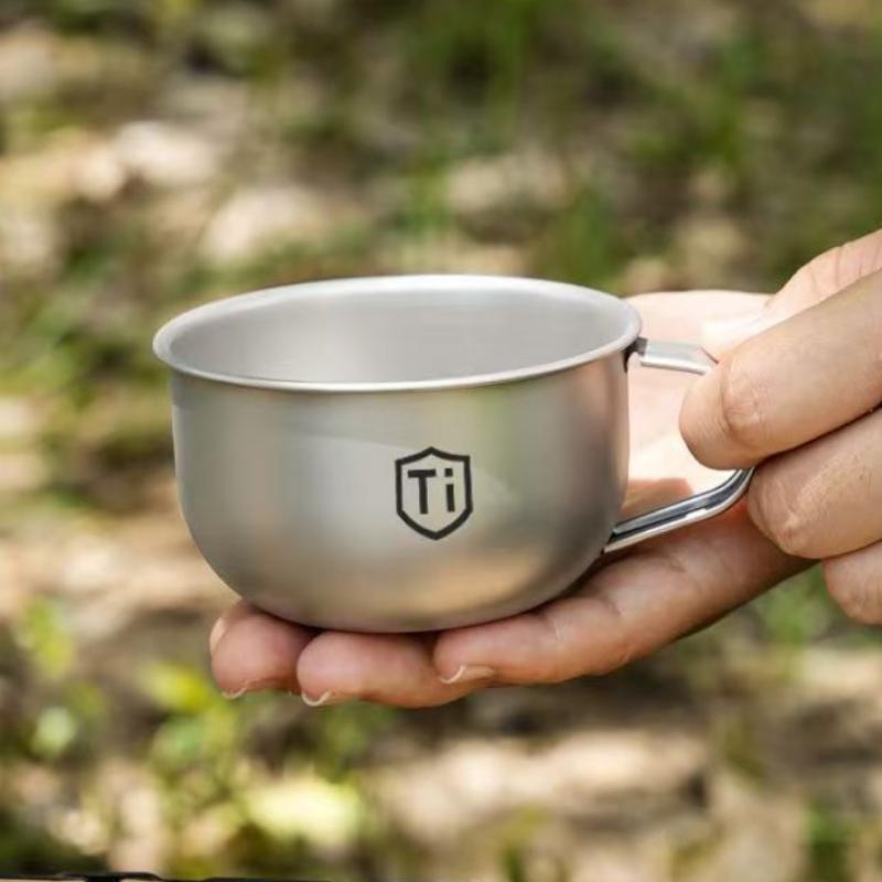 كوب ماء صغير للتخييم من سبائك  - مراجعة Coffee Tea Equipment وسعره