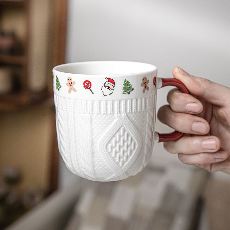 كوب سيراميك لسترة عيد الميلاد  - مراجعة Coffee Tea Festival وسعره
