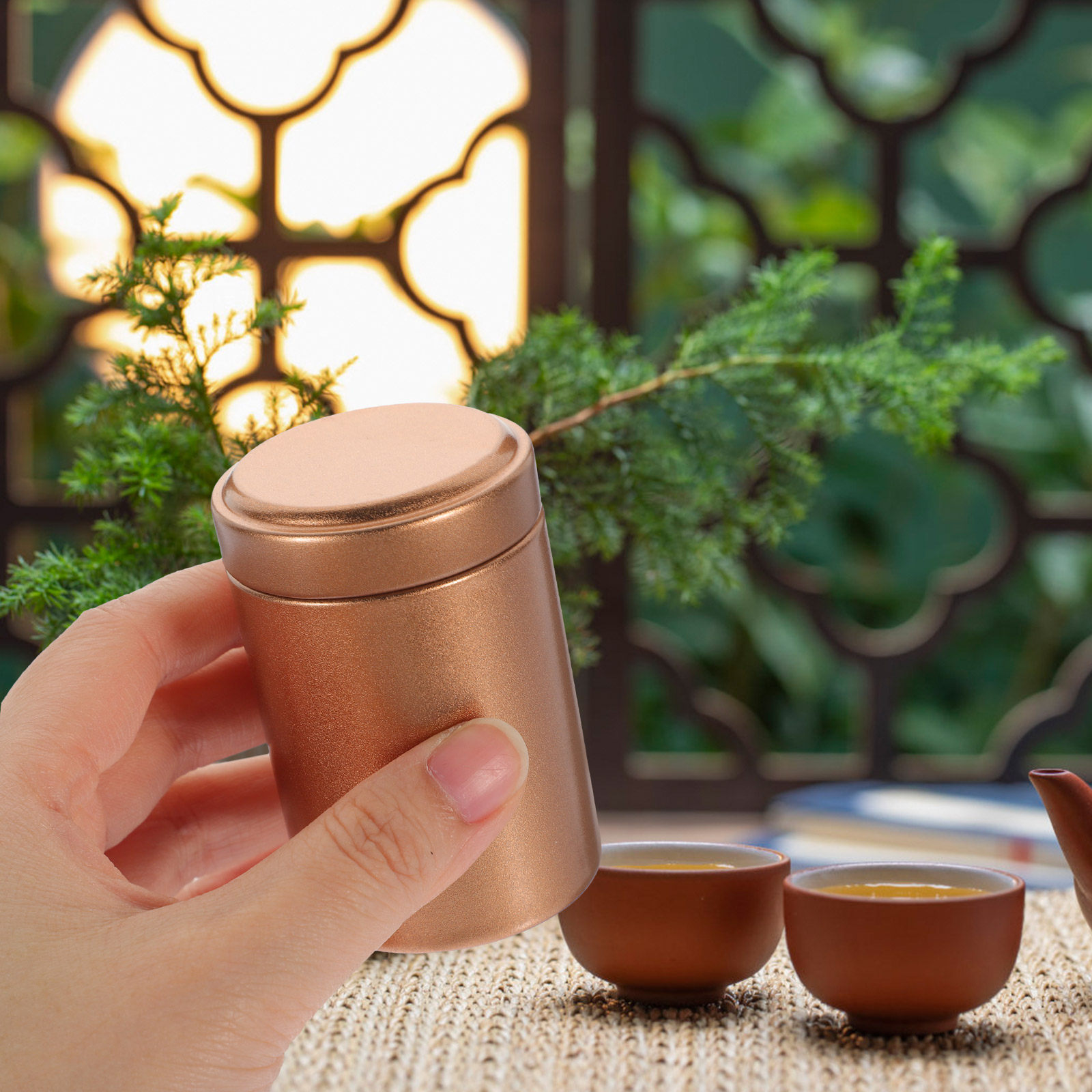 مجموعة علب شاي معدنية، عبوة مز - مراجعة Coffee Tea Canister Set وسعره