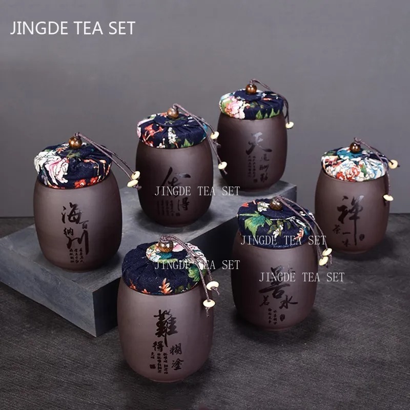 الصينية الأرجواني الرمال الصغي - مراجعة Coffee Tea Canister Set وسعره