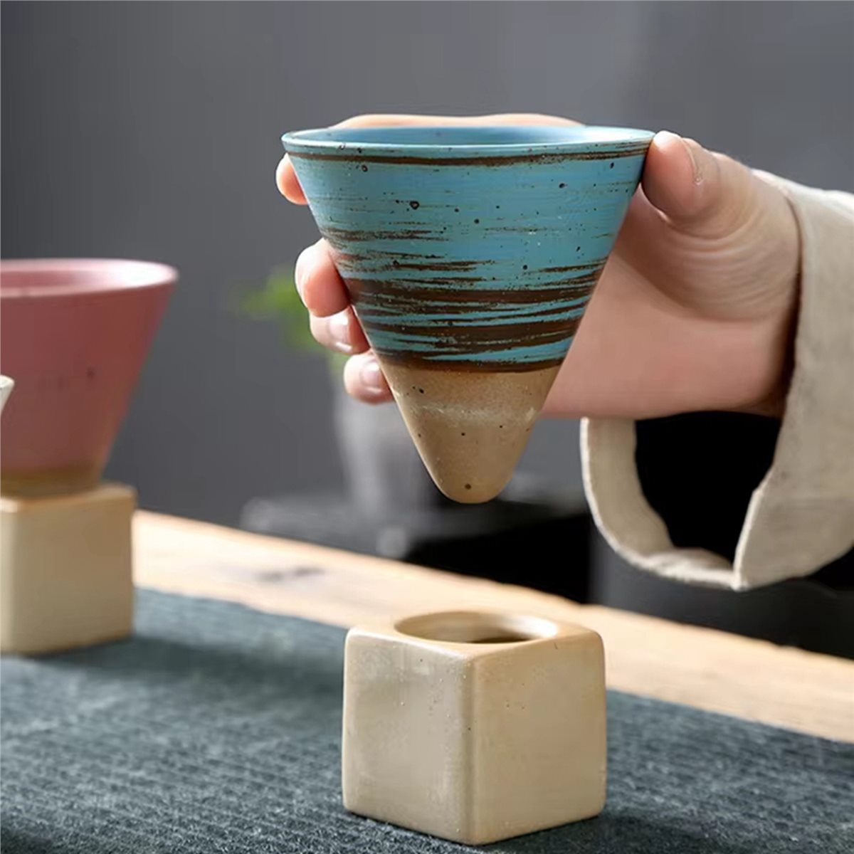 【مهرجان】4 أكواب قهوة يابانية ع - مراجعة Coffee Tea Festival وسعره