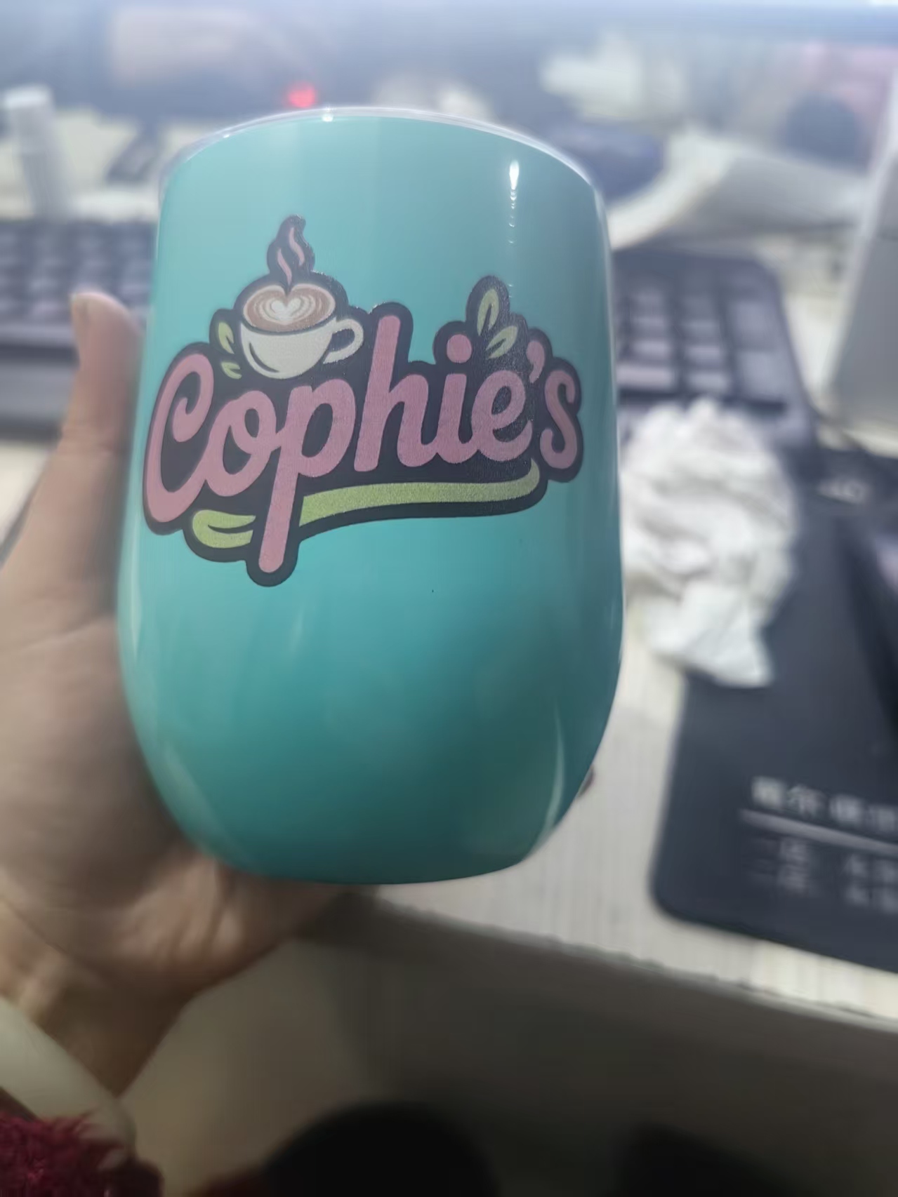 12oz البيض القدح السفر القهوة  - مراجعة Coffee Tea Equipment وسعره